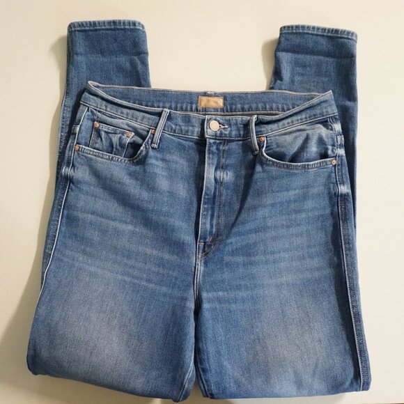 Mother The Double Swooner Hover Size 32 High Waist - Picture 2 of 12